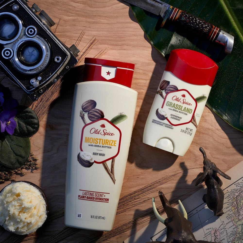 Old Spice Men's Body Wash - Moisturize with Shea Butter - 30 fl oz