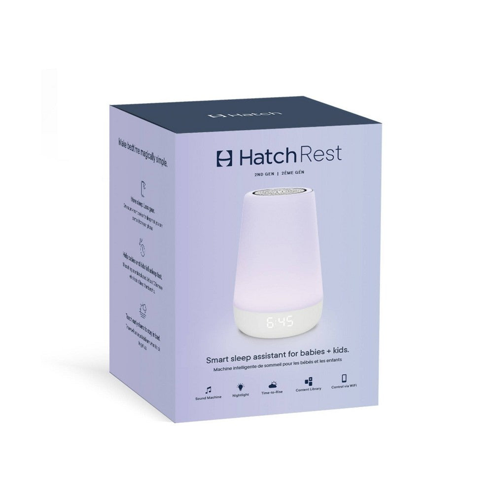 Hatch Rest 2nd Gen All-in-one Sleep Machine, Nightlight & Sound Machine NEW