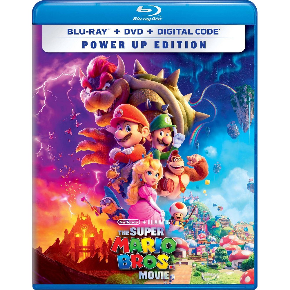 The Super Mario Bros. Movie (Blu-ray + DVD + Digital) *ADD 3 TO YOUR CART & 1 IS FREE!*