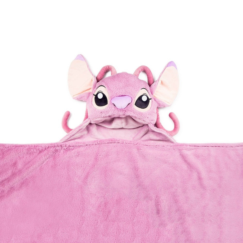 Lilo & Stitch Angel Hooded Kids' Blanket
