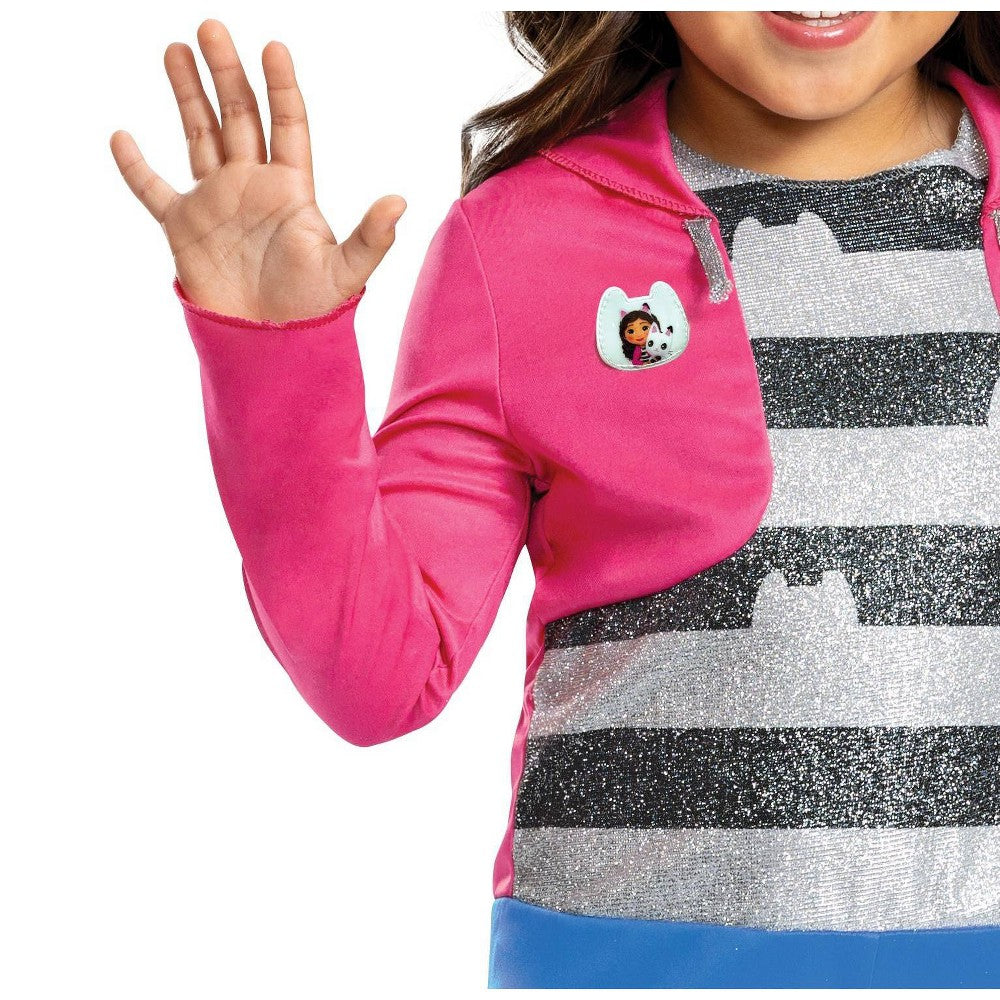 Toddler Gabby's Dollhouse Halloween Costume Jumpsuit with Headband S (2T)