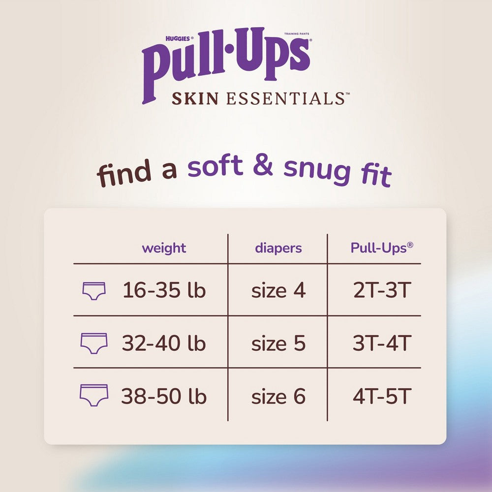 Pull-Ups Skin Essentials Boys' Disposable Training Pants - 4T-5T - 46ct