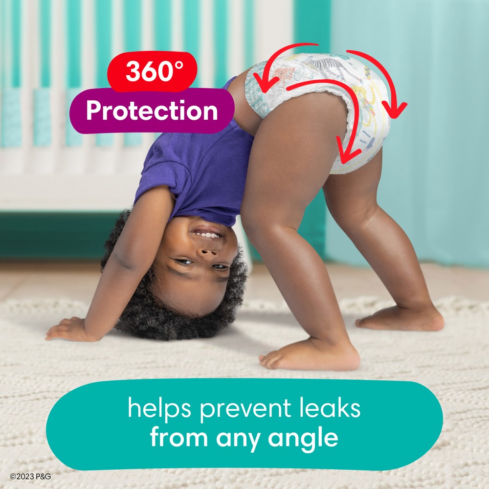 Pampers Cruisers 360 Disposable Diapers Jumbo Pack - Size 4 - 21ct