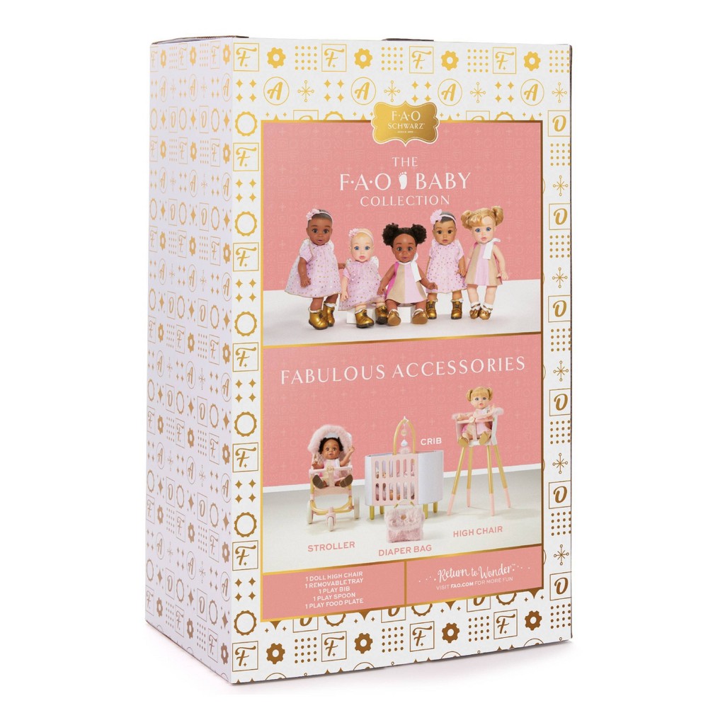 FAO Schwarz Baby Doll High Chair