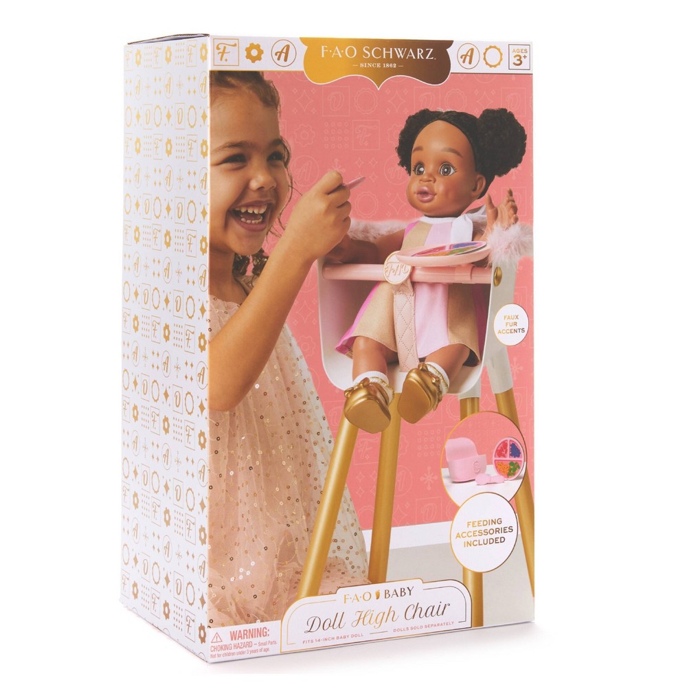 FAO Schwarz Baby Doll High Chair