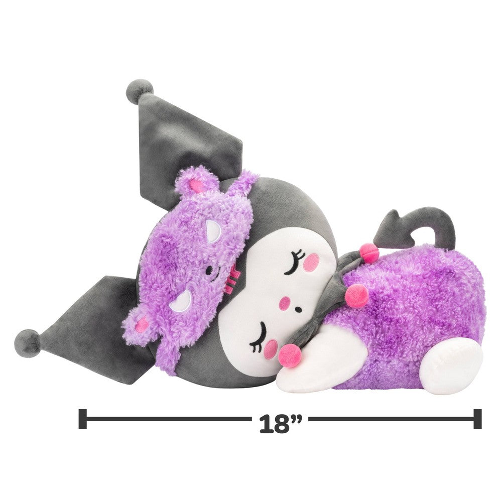 Hello Kitty Kids' 18" Sleeping Plush Kuromi W1
