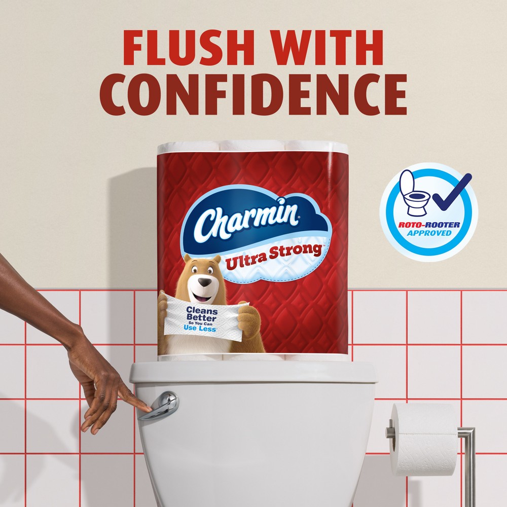 Charmin Ultra Strong Toilet Paper - 12 Mega XXL Rolls