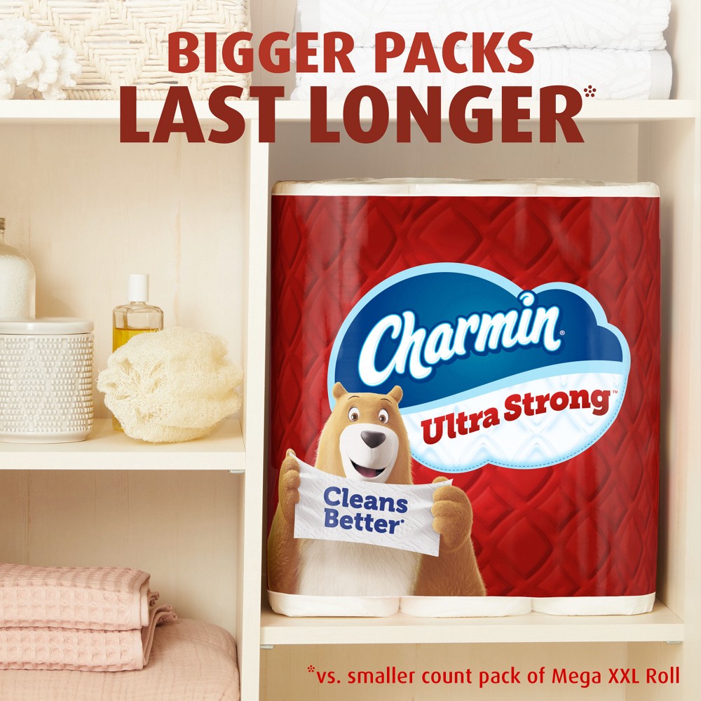 Charmin Ultra Strong Toilet Paper - 12 Mega XXL Rolls