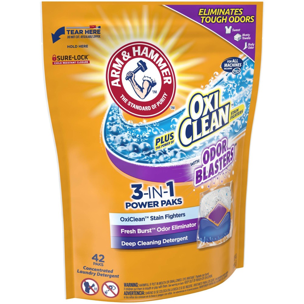 Arm & Hammer Plus OxiClean Odor Blasters - 42ct