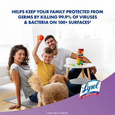 Lysol Lavender Disinfecting Wipe - 80ct