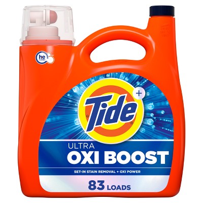 Tide Liquid HE Oxi Boost Laundry Detergent - 117oz