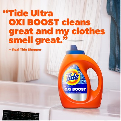 Tide Liquid HE Oxi Boost Laundry Detergent - 117oz