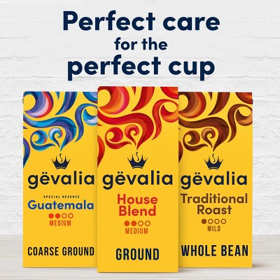 Gevalia House Blend Medium Roast Ground Coffee - 12oz