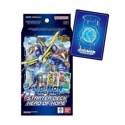 Excell Digimon Trading Card Game Starter Deck Hero of Hope ST-21