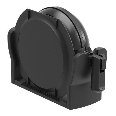 KitchenSmith Nonstick Waffle Maker Black: Aluminum, 180 Rotating, Folding Handle, Drip Tray, 1000W