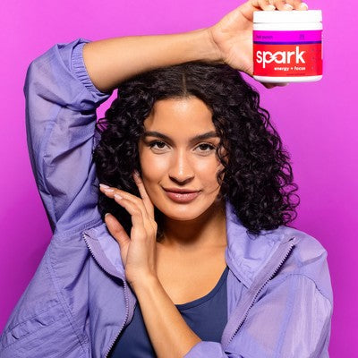 Spark Energy + Focus Drink Mixes Canister - Fruit Punch - 25 Servings