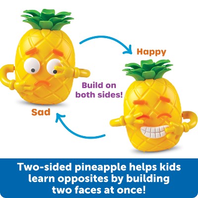 Learning Resources Big Feelings Pineapple: Educational Emotions Development Toy for Preschool, 30 Plastic Pieces