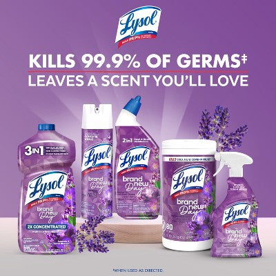 Lysol Lavender Disinfecting Wipe - 80ct
