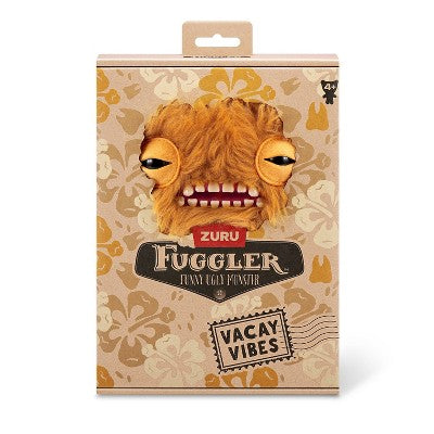 Fuggler 9.4" Vacay Vibes Munch Munch Stuffed Animal - Ginger: Monster Character Fabric Toy
