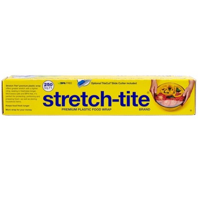 Stretch-Tite Plastic Food Wrap - 250 sq ft