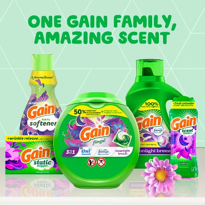 Gain Liquid Laundry Detergent - Moonlight Breeze - 144 fl oz