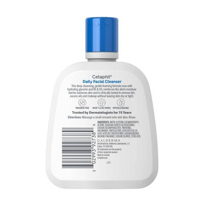 Cetaphil Daily Facial Cleanser - 4 fl oz