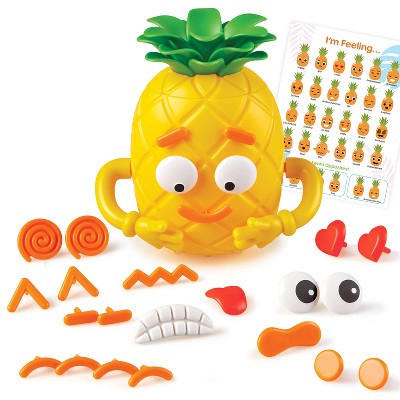 Learning Resources Big Feelings Pineapple: Educational Emotions Development Toy for Preschool, 30 Plastic Pieces