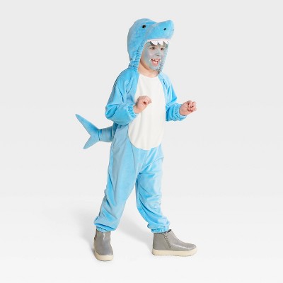 Toddler Shark Halloween Costume Jumpsuit 18-24M - Hyde & EEK! Boutique: Cozy, Plush, Zippered