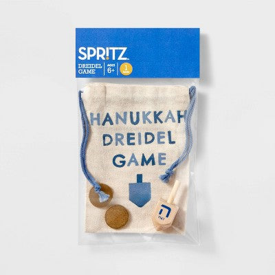 24pc Hanukkah Dreidel Game Party Kit - Spritz