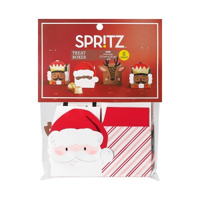 6ct Christmas Treat Boxes - Spritz