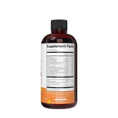MaryRuth's Liquid Morning Vegan Multivitamin + Hair Growth - Peach Mango - 15.2oz