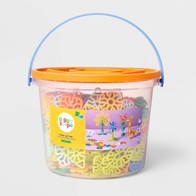 Building Discs - 350pc - Gigglescape: Educational Building Sets, Fine Motor Skills, Shapes & Colors, Ages 3+
