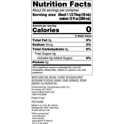 SodaStream Diet Ginger Ale Sodamix - 14.9 fl oz