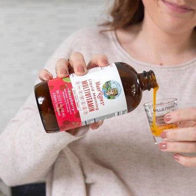MaryRuth's Liquid Morning Vegan Multivitamin - Raspberry - 15.22 fl oz