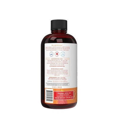 MaryRuth's Liquid Morning Vegan Multivitamin + Hair Growth - Peach Mango - 15.2oz