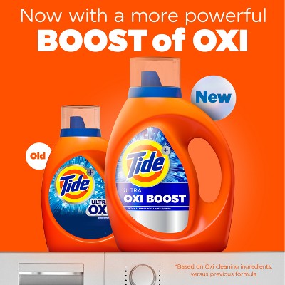Tide Liquid HE Oxi Boost Laundry Detergent - 117oz