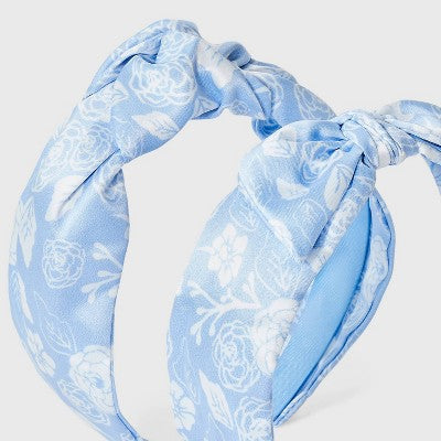 Mommy & Me Flower Headband Set 2pc - A New Day Blue