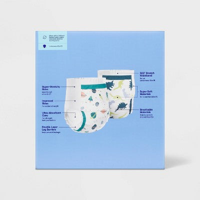 Unisex Nighttime Disposable Underwear - S/M - 42ct - up&up