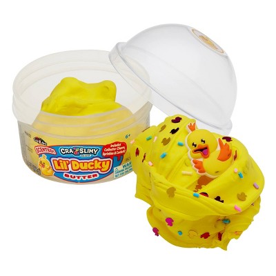 Cra-Z-Slimy Slime Dome Yellow Lil' Ducky: Creativity Focus, Includes 4 Pieces, 2.4 Net Weight
