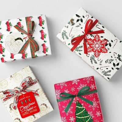 16ct Club Christmas Gift Tag Red/Green/White - Wondershop