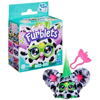 Furby Furblet Moo Boo Animal Figure