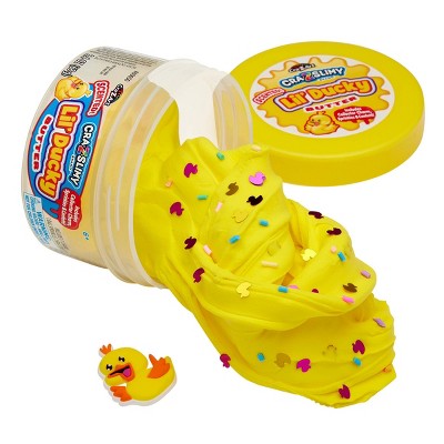 Cra-Z-Slimy Slime Dome Yellow Lil' Ducky: Creativity Focus, Includes 4 Pieces, 2.4 Net Weight