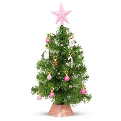 Our Generation Holiday Twinkle Christmas Tree & Ornaments Accessory Set for 18" Dolls