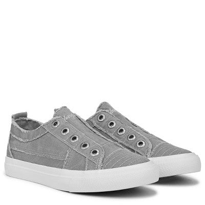 Blowfish Malibu Womens Play Sneaker Dirty Grey Canvas 9 M