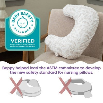 Boppy Nursing Pillow - Soft Pink Daisies