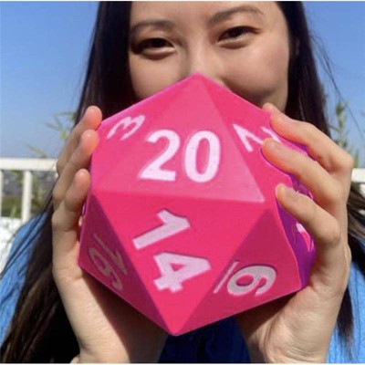 Kess D20 Foam Dice Games