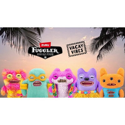 Fuggler 9.4" Vacay Vibes Reek-O Stuffed Animal - Orange