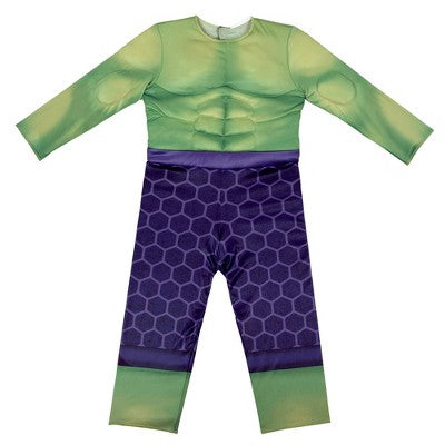 Toddler Marvel Hulk Halloween Costume Jumpsuit with Mask 2-3T