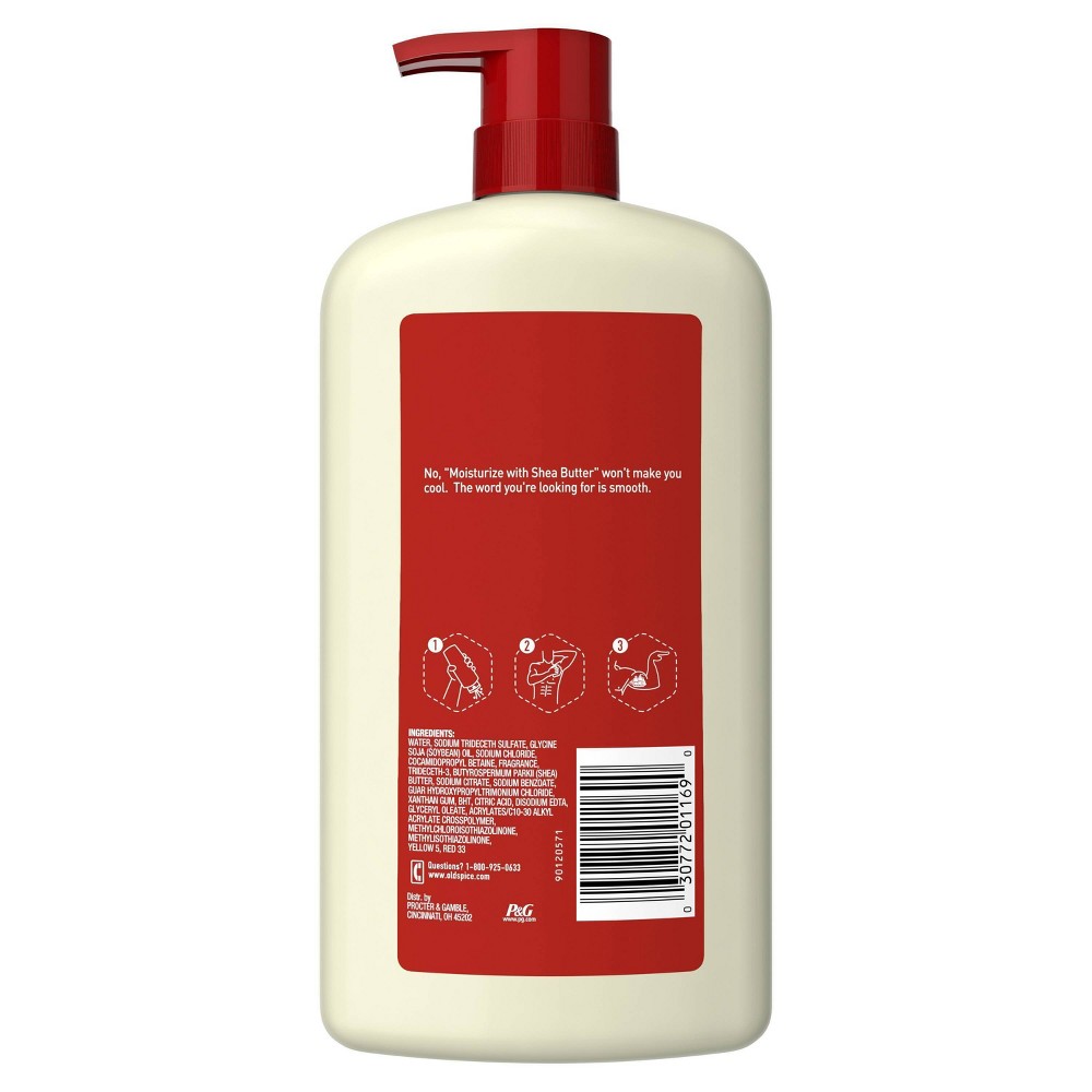 Old Spice Men's Body Wash - Moisturize with Shea Butter - 30 fl oz