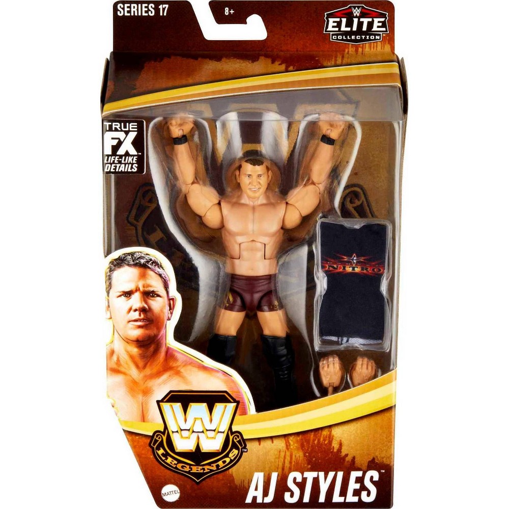 WWE Legends Elite Collection AJ Styles Action Figure (Target Exclusive)